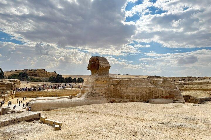 VIP Private Giza Pyramids Saqqara Memphis Tour Camel Ride lunch