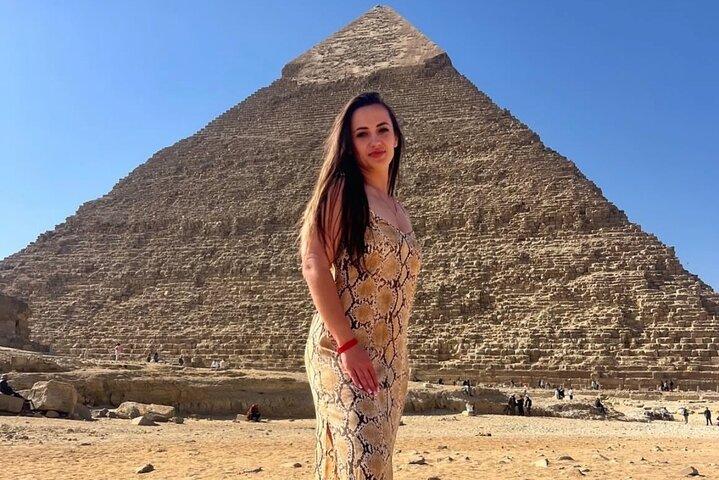 Private All Inclusive Giza Pyramids, Sphinx, and Camel