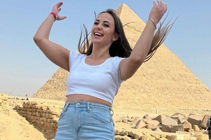 Private All Inclusive Giza Pyramids, Sphinx, and Camel