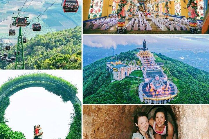 1-Day Tour of Black Virgin Mountain - Cao Dai Temple - Cu Chi Tunnels from HCMC