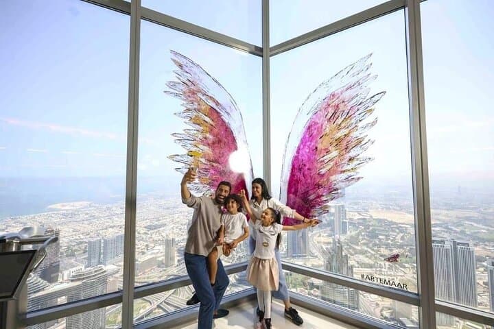 Private Dubai City Tour with Burj Khalifa At The Top Entry Ticket