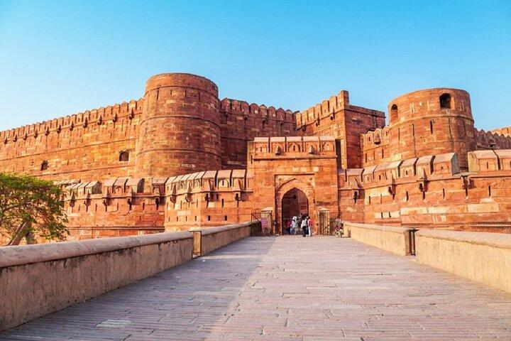 Agra Taj Mahal and Agra Fort Skip The Line Tour