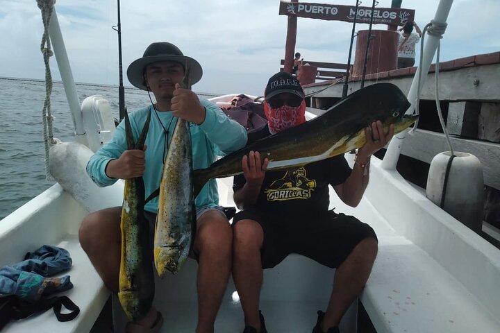 Boat Fishing Tour, Puerto Morelos CIPREA, 25'