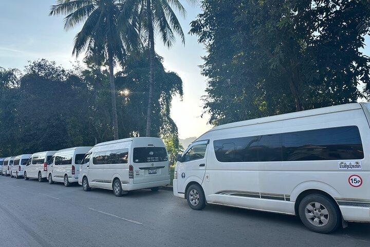 Luang Prabang to Train Station Shared Minivan Ticket Or Private