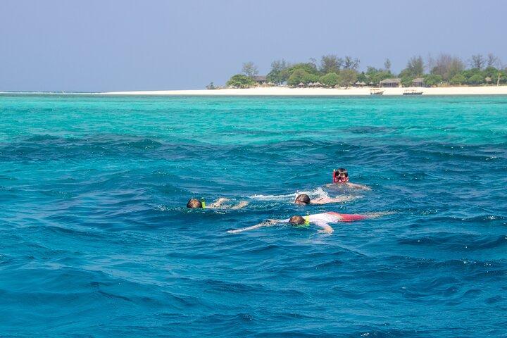 Zanzibar: Nyange Sandbank & Snorkelling tour with BBQ lunch