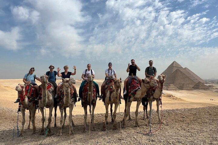 Pyramids, Sphinx, Sakkara & Memphis with Camels & Pyramid Access