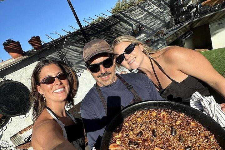 Barcelona Rooftop Paella Cooking Class with Sangria & Local Host