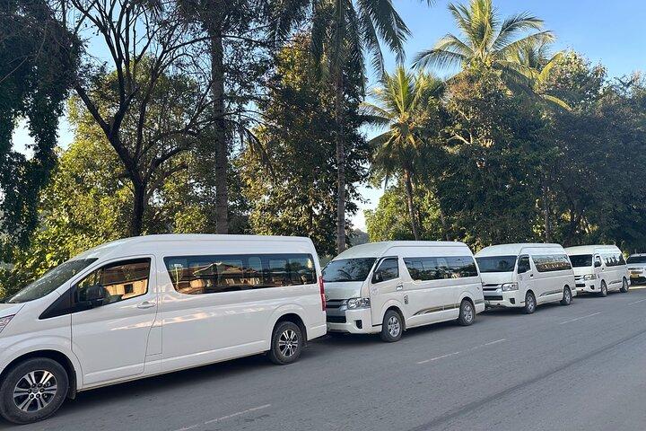 Luang Prabang to Train Station Shared Minivan Ticket Or Private