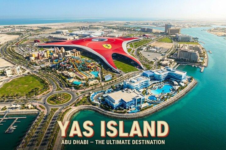 Yas Island Tour with 2 Park Admission Tickets
