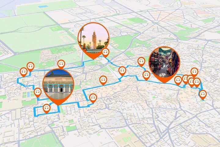 Marrakech Audioguided walking tour 2h45 and 21 reviews