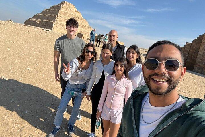 Private Day Tour Saqqara Pyramids Memphis Dahshur Pyramids