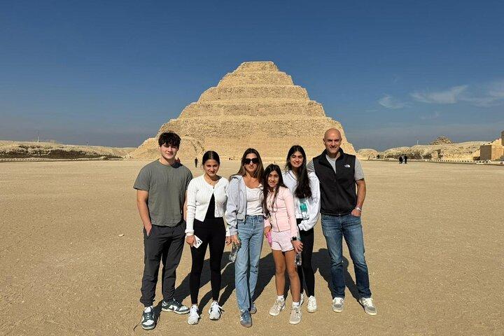 Private Day Tour Saqqara Pyramids Memphis Dahshur Pyramids