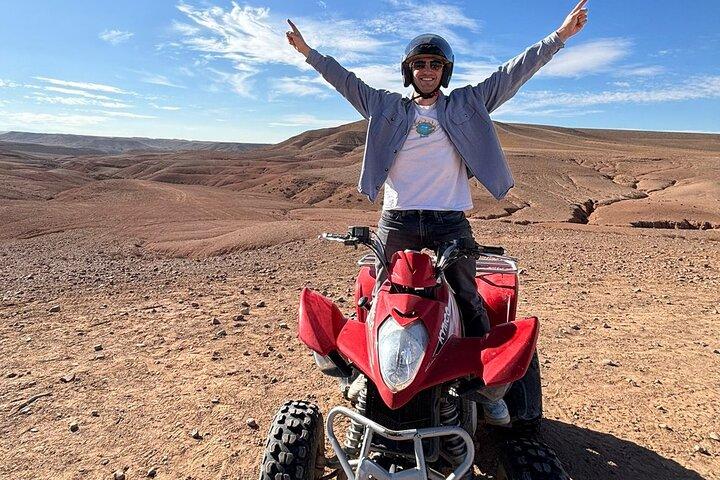 Agafay Desert Quad Bike Experience from Marrakech