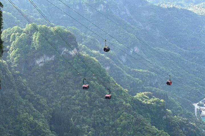 Zhangjiajie:Tianmen Mountain & Cable Car Ticket with the transfer