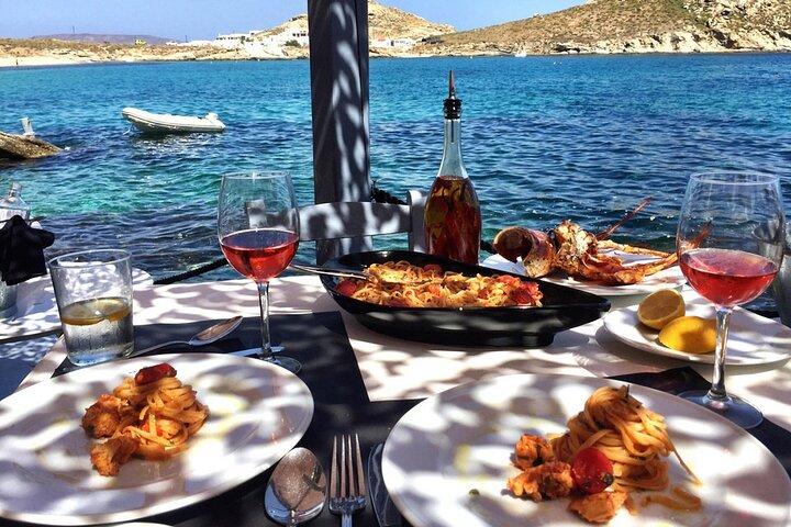Fine Dining in a Sea Cave Mykonos Luxury Dining