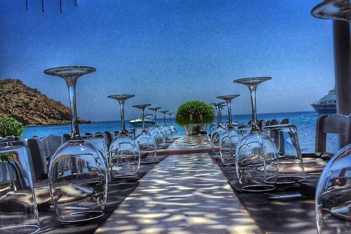 Fine Dining in a Sea Cave Mykonos Luxury Dining
