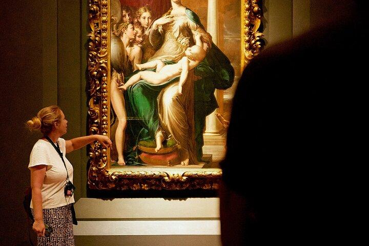 Guided tour of the Uffizi Gallery in Italian