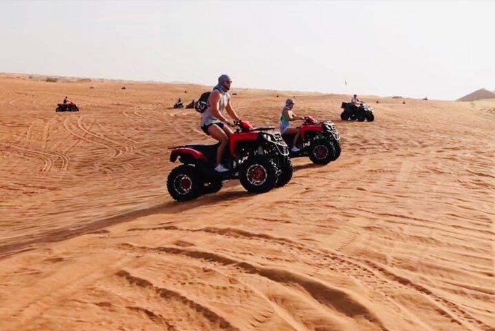 Dubai Desert Safari, Private Car Tour, Camel Ride, Sand-boarding