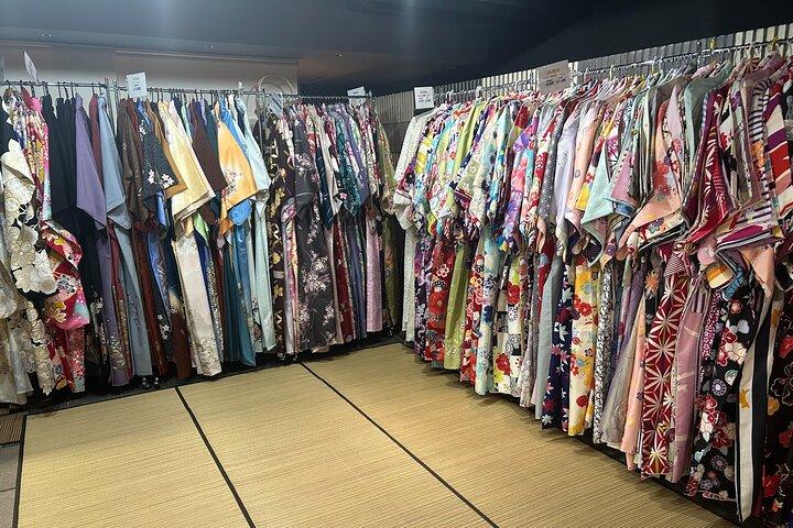 Eikando Temple Kyoto Kimono Rental with Hair Styling Experience