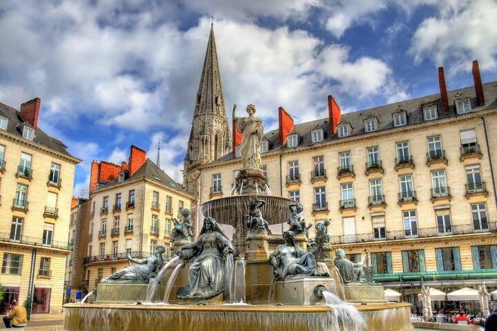 Nantes Audioguided Walking Tour 2h30 and 30 Audio Commentaries