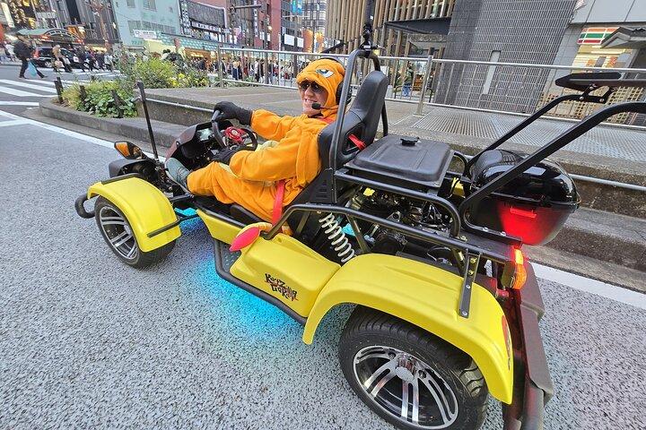 Guided Go Kart Tour of Asakusa Tokyo Landmarks and Streets