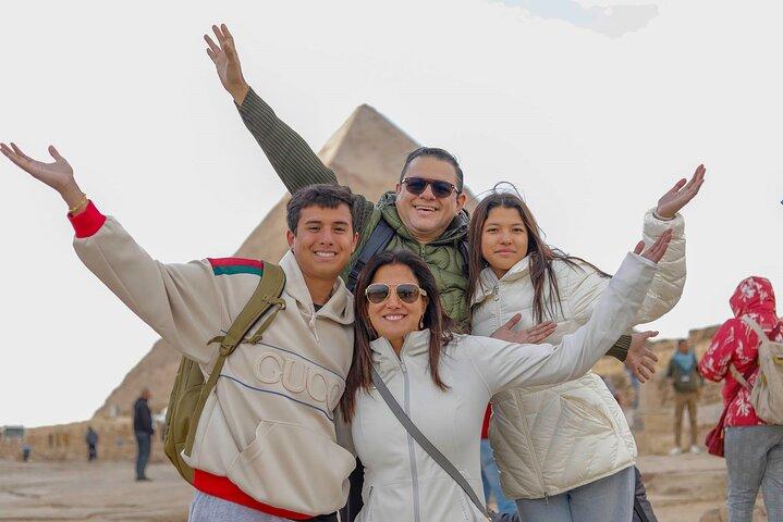 Giza Pyramids & Grand Egyptian Museum Tour with Female Guide.