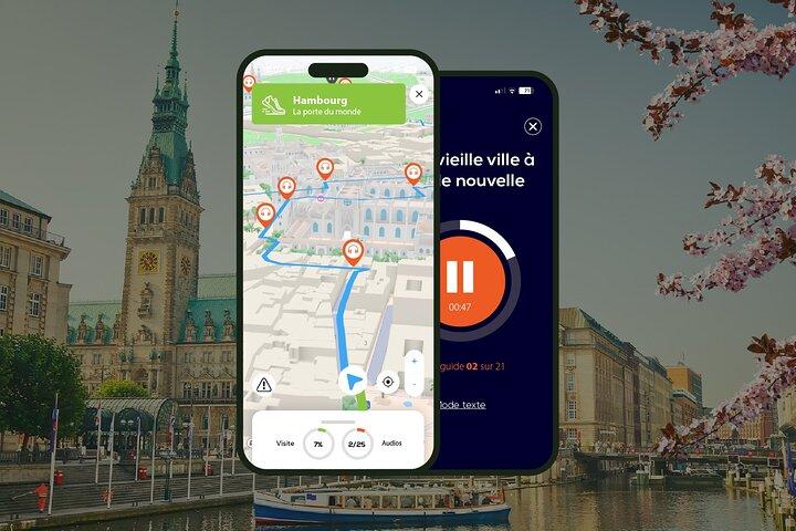 Hamburg Audio Guided Walking Tour 3h10 and 24 Audio Commentaries