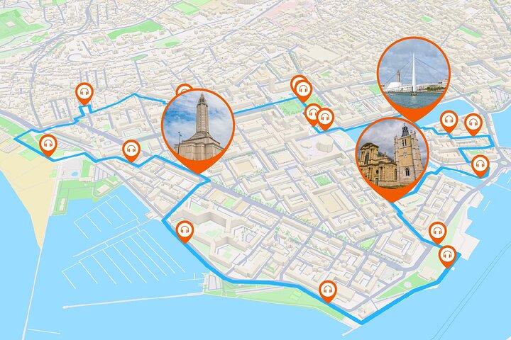 Le Havre Audioguided Walking Tour 2h30 and 18 audio commentaries