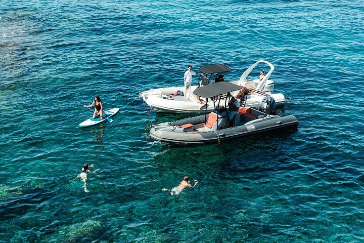 Boat Tour in the Blue Coast Streams