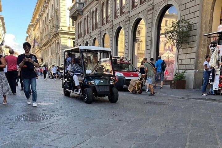 Ancient Roman Fiesole & Florence hills Private Golf Cart Tour