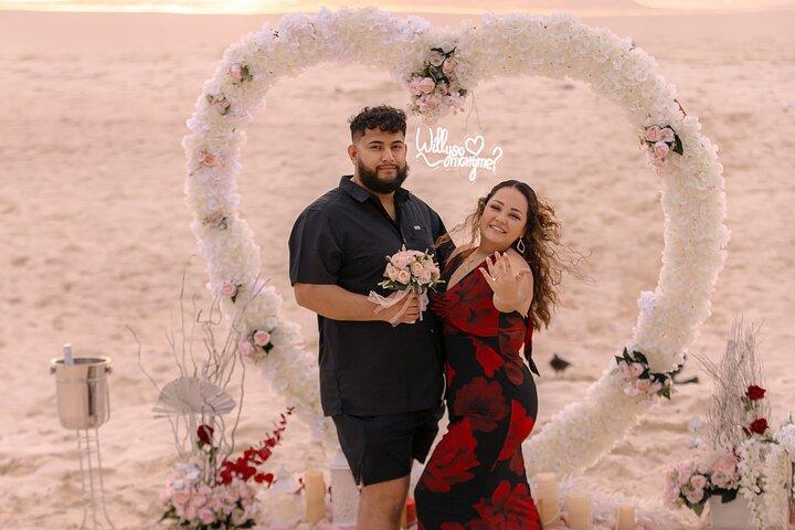 Marriage or Proposal Setup With Photo and Video