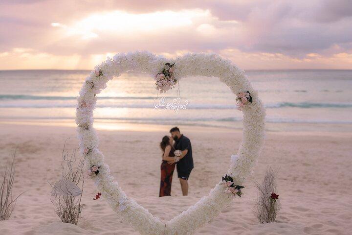 Marriage or Proposal Setup With Photo and Video