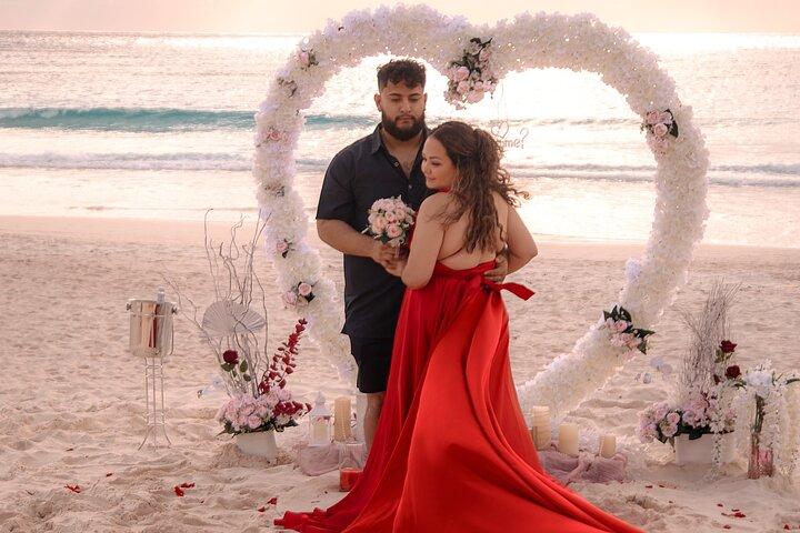 Marriage or Proposal Setup With Photo and Video