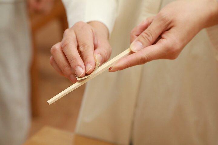 Create Your Own Japanese Chopsticks in Ginza