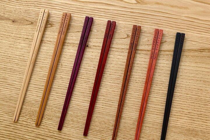 Create Your Own Japanese Chopsticks in Ginza