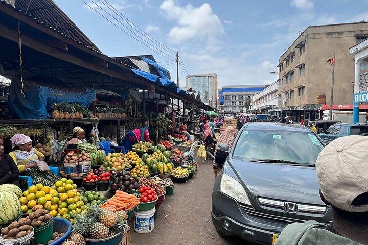 Guided Arusha town tour with market visit,shopping, and city walk