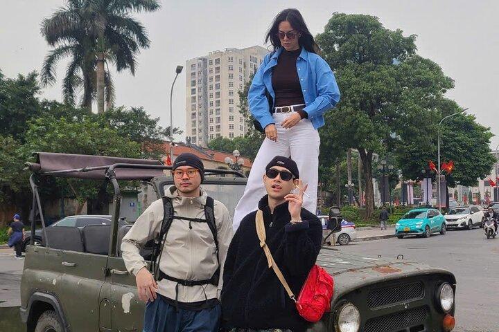 Hanoi City Tour by Vintage Jeep: Hidden Gems, Train Street & Food