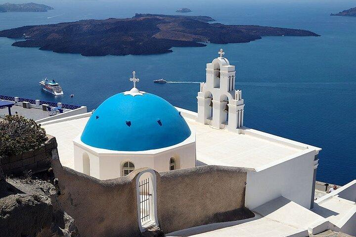 Santorini Private Village Tour and Tasting Local Bites
