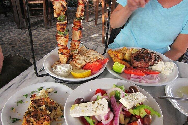 Santorini Private Village Tour and Tasting Local Bites