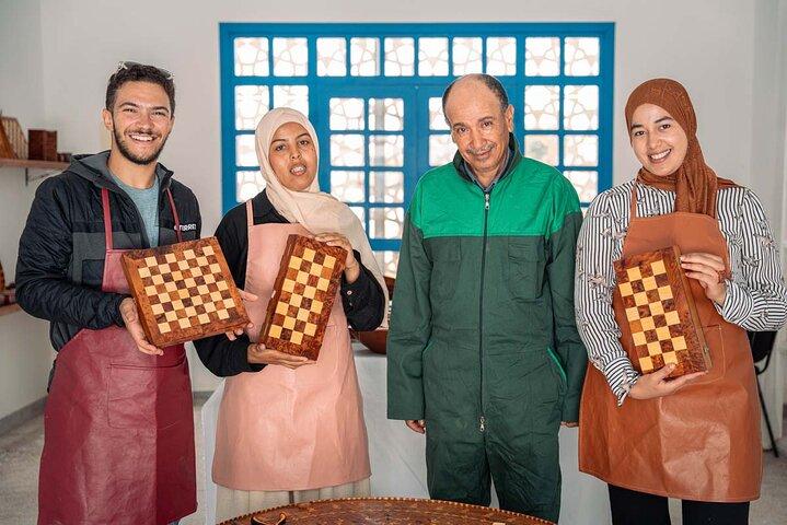 Workshop Wood of Thuya Create your Chess Game