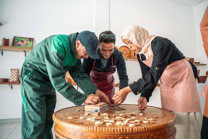 Workshop Wood of Thuya Create your Chess Game