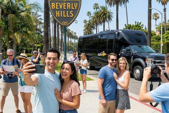 LA, Hollywood, Beverly Hills, and Beach Tour with Hotel Pickup