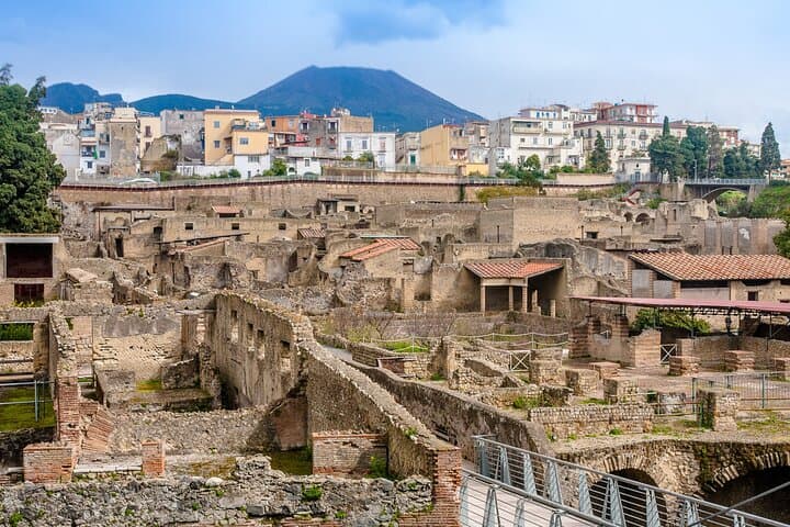 Private Pompeii and Herculaneum from Rome with High Speed Train
