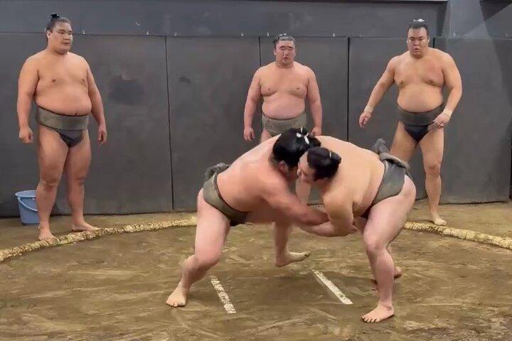 Tokyo: Authentic Sumo Morning Practice