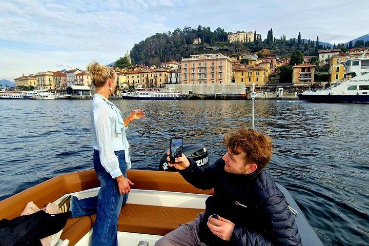 Lake Como Speedboat Tour Como to Bellagio with Prosecco