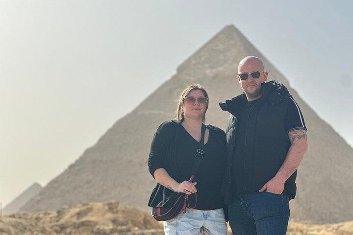 DayTour To Pyramids Giza Pyramids Memphis Pyramids Saqqara camel