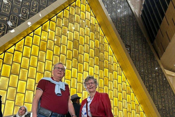 Cheap Day tour Giza Pyramids, Grand Egyptian Museum,Felucca