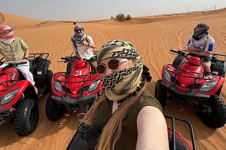 Agadir ATV Quad Bike & Sandboarding: Beach, Dunes & Local Snacks