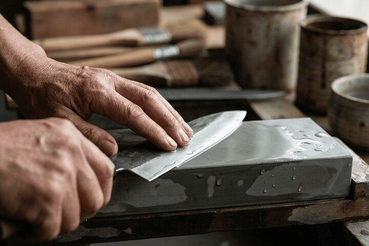 Kyoto: Traditional Japanese Kitchen Knife Finishing Workshop