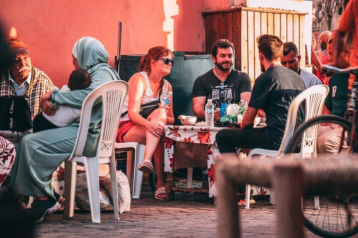 Marrakech Street Food Night Tour with 7 Local Tastings Included